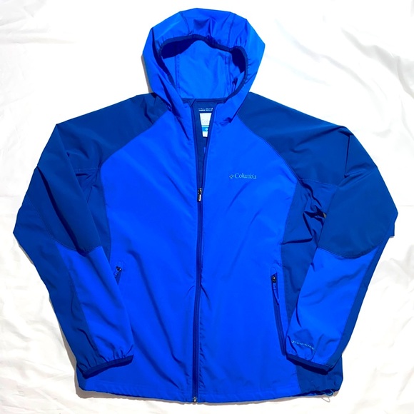 Columbia Sportswear Company Windbreaker Rain Royal X